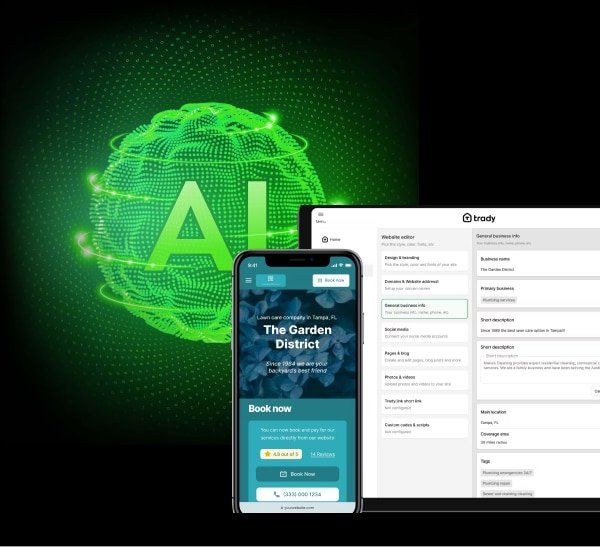 Revolutionizing Tradys Website Builder for Trade Service Professionals 1 Ayraxs Technologies